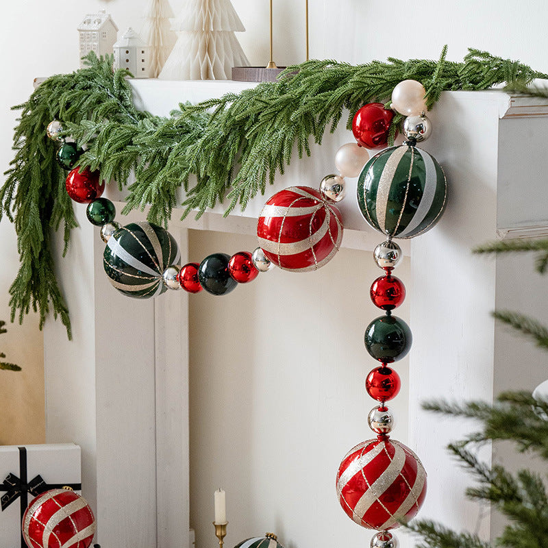 Christmas Decoration 15cm Painted Christmas Ball Christmas Tree Decoration Mall Window Display Large Ball Hanging Ornament