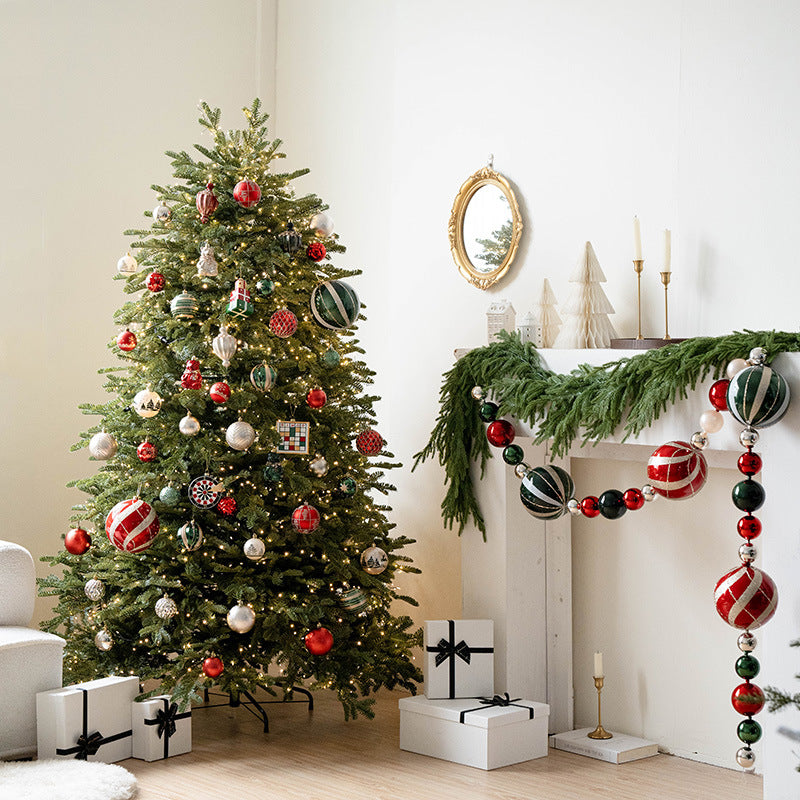 Christmas Decoration 15cm Painted Christmas Ball Christmas Tree Decoration Mall Window Display Large Ball Hanging Ornament