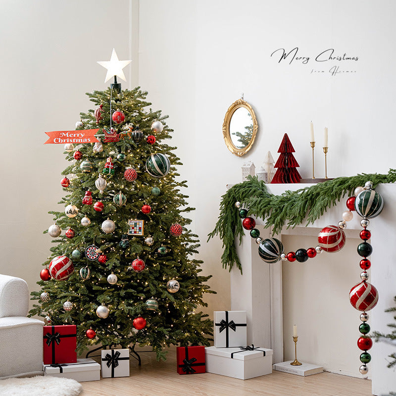 Christmas Decoration 15cm Painted Christmas Ball Christmas Tree Decoration Mall Window Display Large Ball Hanging Ornament